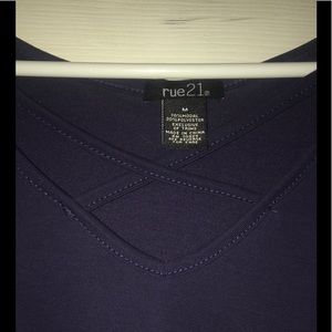Navy Top from Rue 21